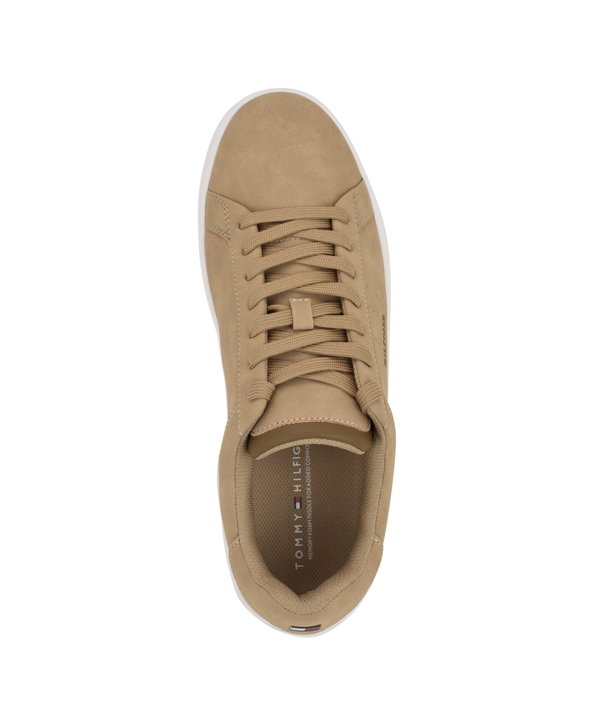Tommy Hilfiger Men's Jacalyn Lace Up Fashion Sneakers In Medium Natural