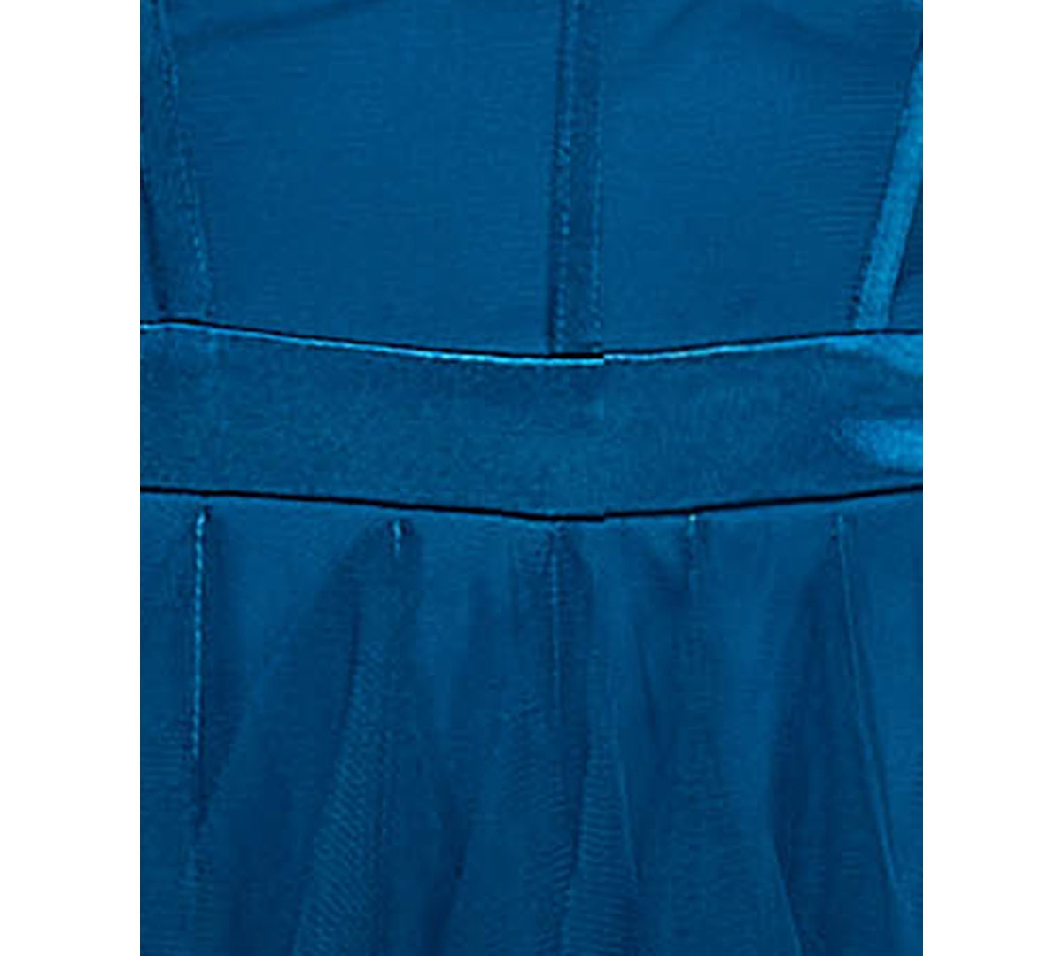 CITY STUDIOS JUNIORS' SWEETHEART-NECK RUFFLED CASCADE GOWN 