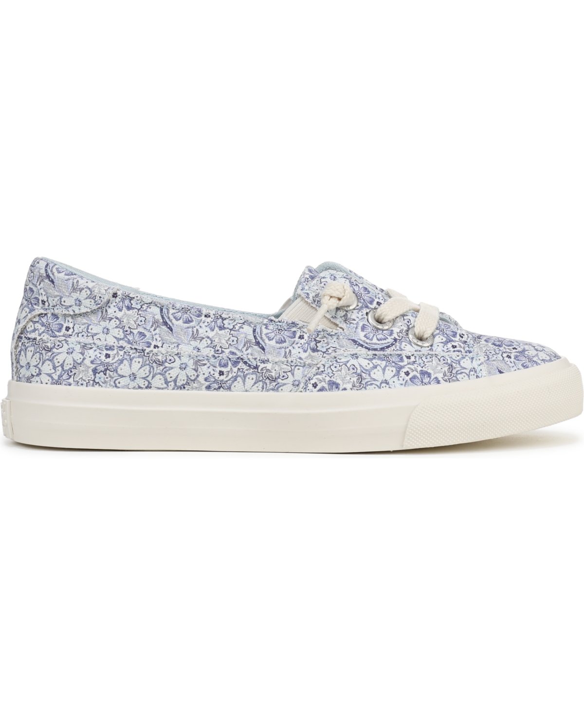 Blowfish Malibu Women's Moon 2 Lace Up Boat Shoes In Blue Fabric