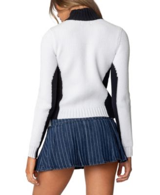 Womens London High Neck Cardigan