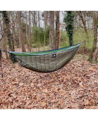 ZenWrap Double Hammock Underquilt for 2 People, Insulated Camping Quilt for Outdoor Warmth, Fits Large Hammocks, Lightweight & Weather-Resistant Design, Perfect for Camping, Hiking, or Backyard Relaxation