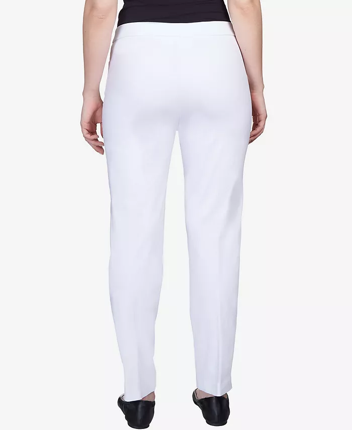 Petite Classics Tummy-Control Pull-On Straight-Leg Pants, Petite & Petite Short - thumbnail 2