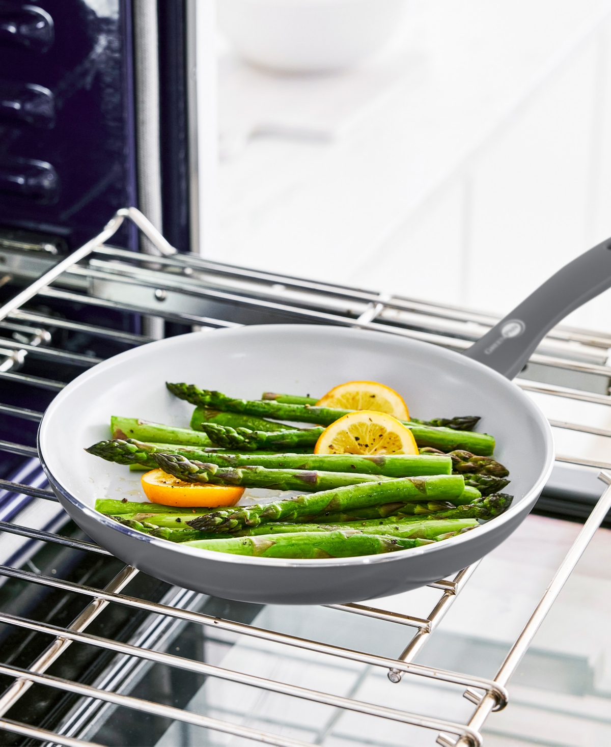 Greenpan Dover Ceramic Nonstick 12-piece Cookware Set In Gray