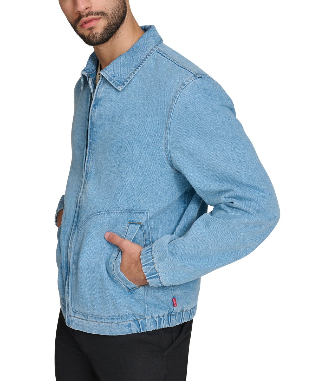 Levi's Canvas Utility Jacket In Blue