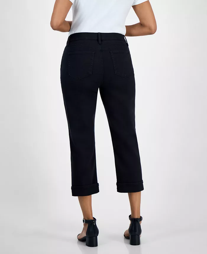 Women's Mid-Rise Curvy Capri Jeans - thumbnail 6