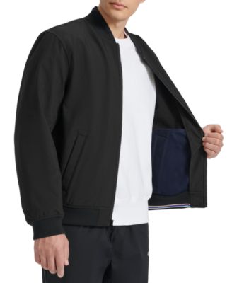 Men's Logo Varsity Bomber Jacket