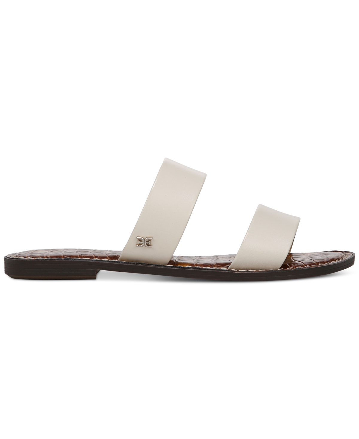 Sam Edelman Gala Slide Sandal In Modern Ivory Leather