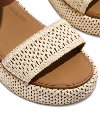 Women's Platform Woven Wedge Sandals