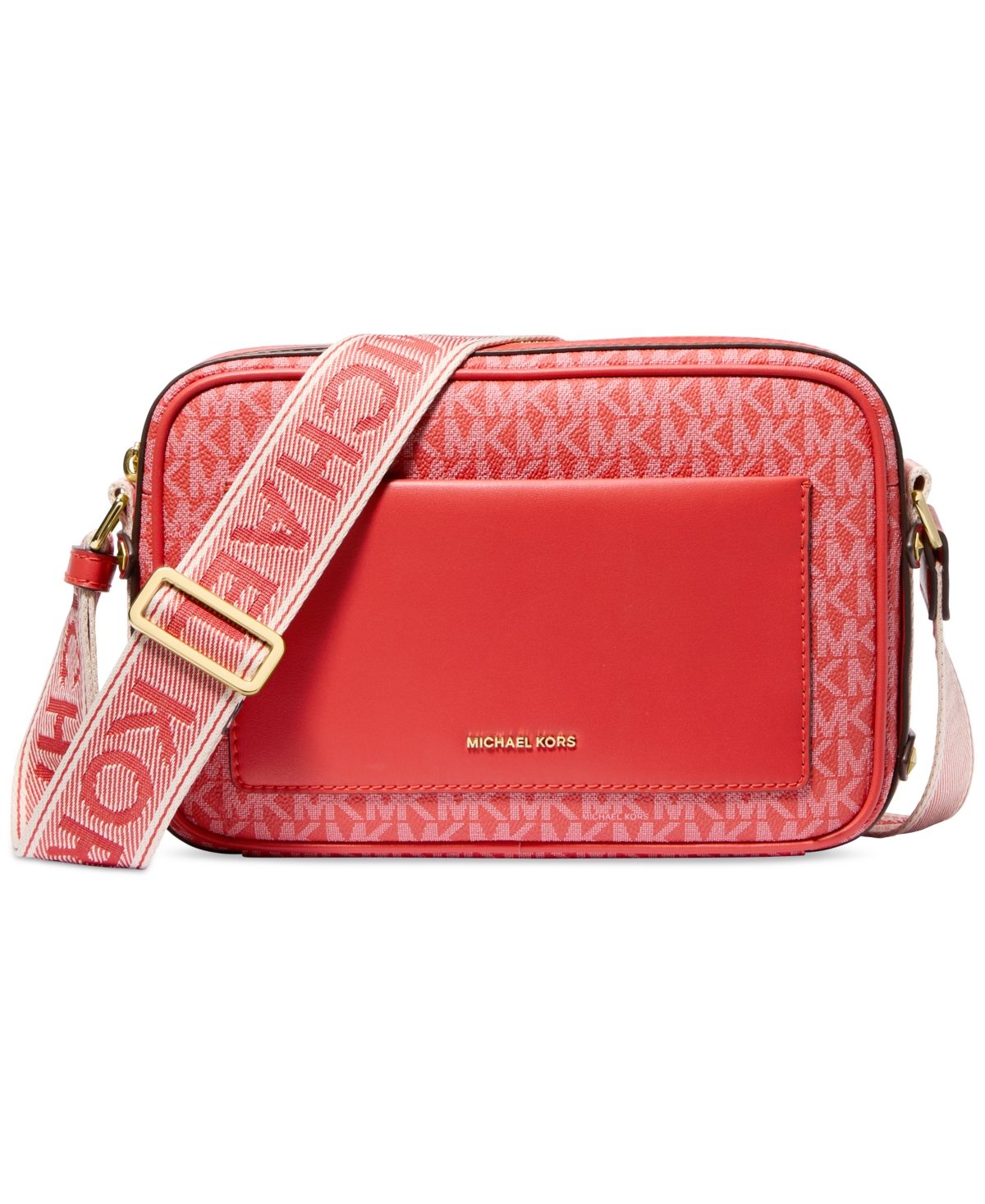 Michael Michael Kors Maeve Logo East West Nylon Crossbody