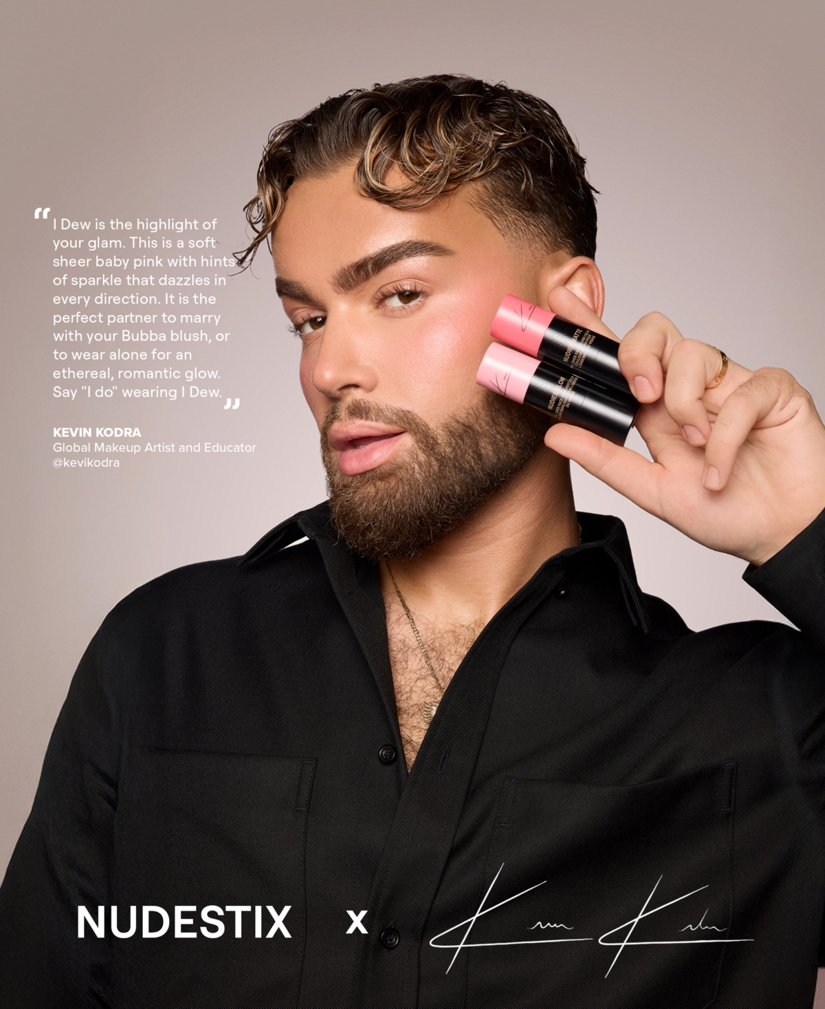 Nudestix Nudies Matte Blush In Bubba (warm Bubble-gum Pink)
