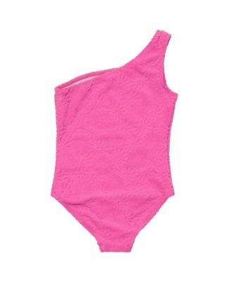 Bubblegum Bloom One Shoulder Swimsuit