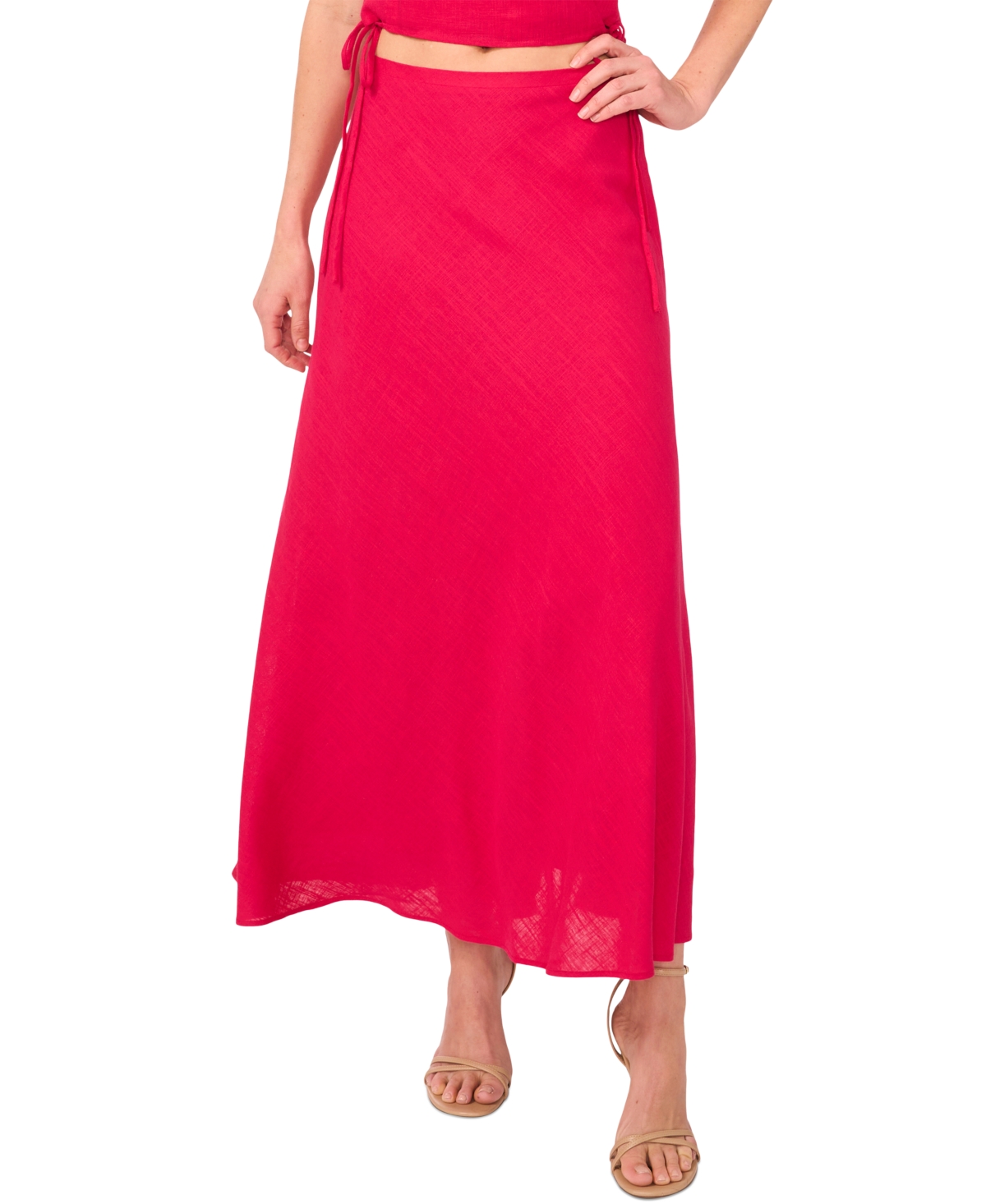 1.state Women's A-line Maxi Skirt In Magenta