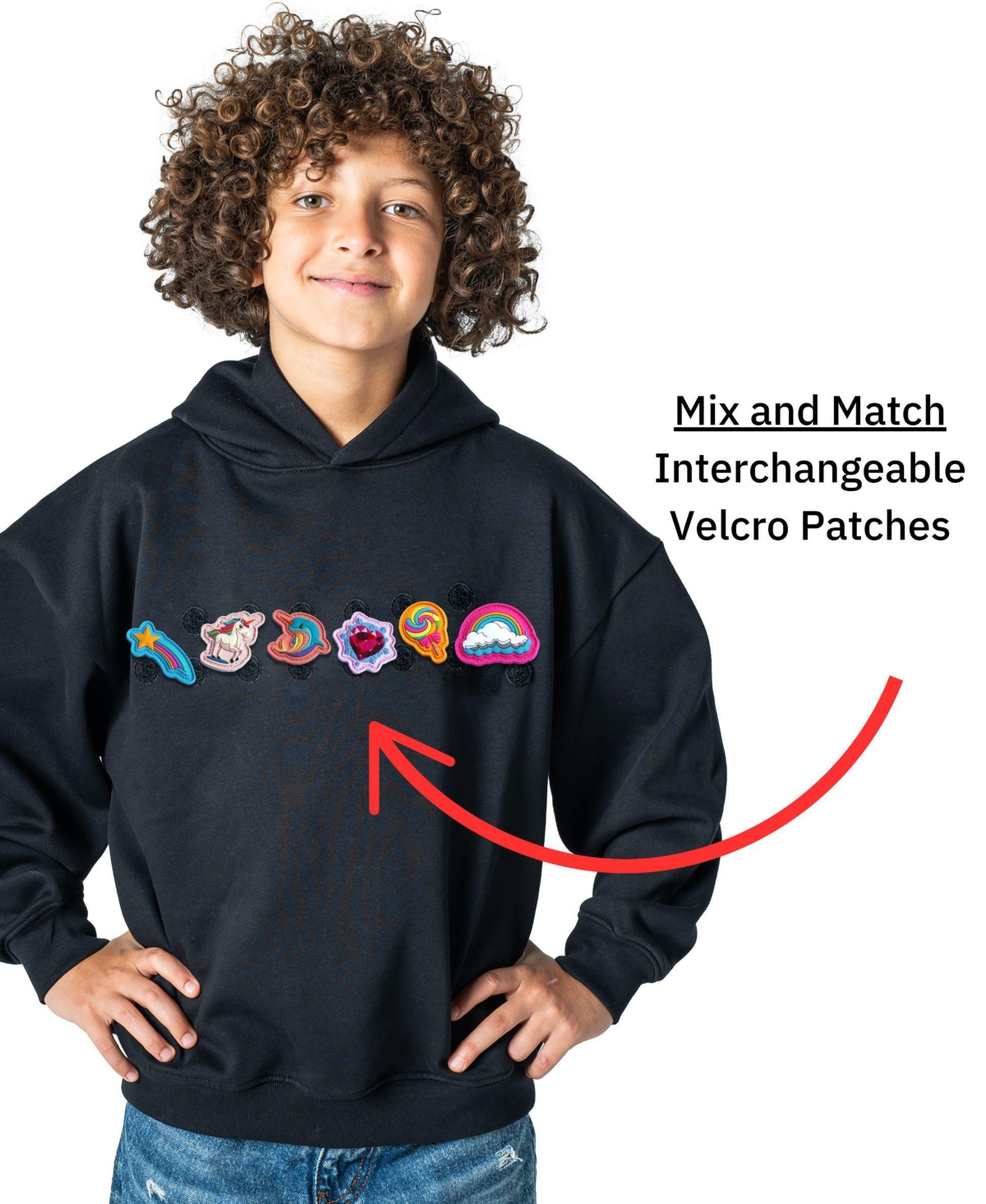 Shop Rabble Clothing Unisex Customizable Hoodie Bundle And Magic Wonders Dabblz In Jet Black