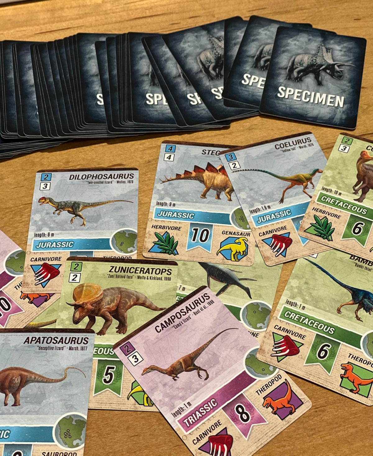 Brexwerx Games Holotype Mesozoic North America Strategy Board Game In Multi