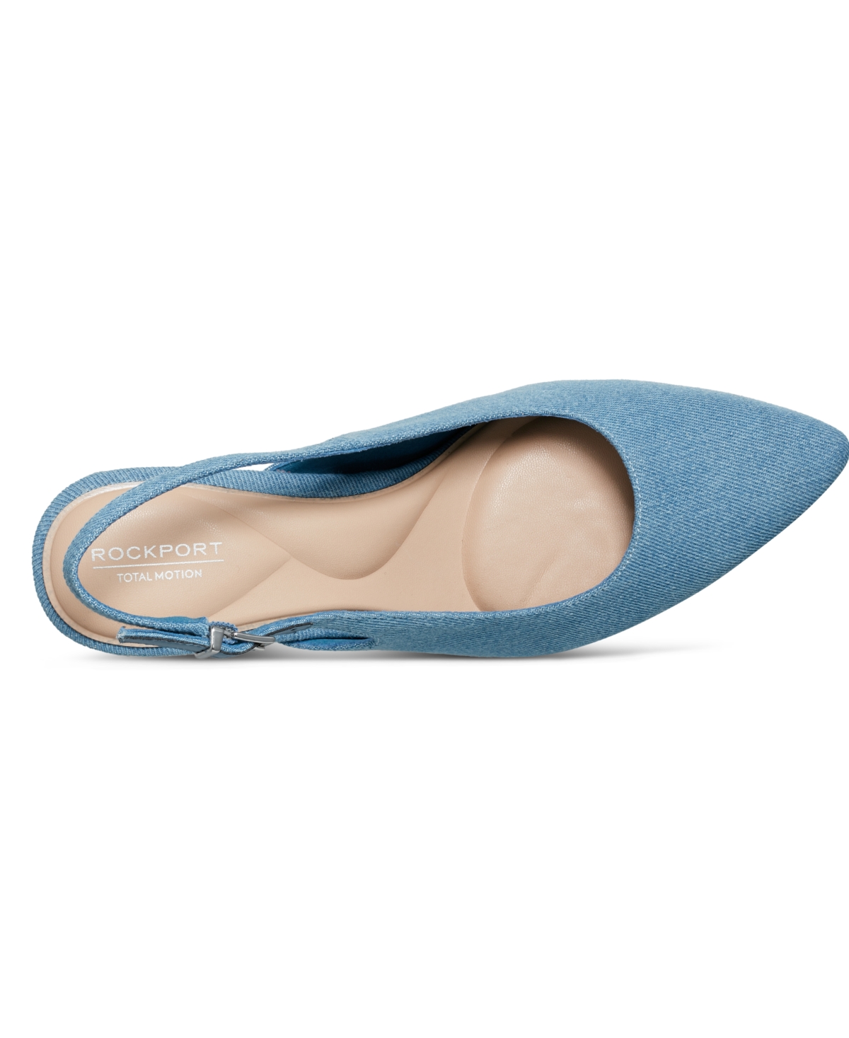 Shop Rockport Women's Total Motion Jolie Dress Pumps In Blue Denim