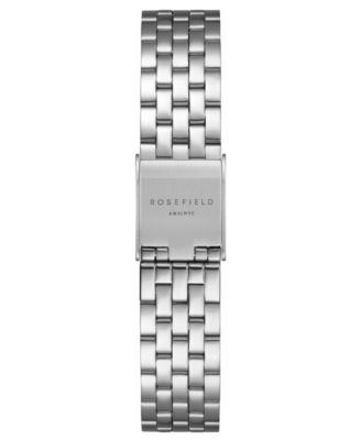 Boxelle Women's Silver Tone Stainless Steel Bracelet Watch 19.5mm