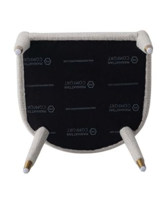 Aspen 23.2" Modern Tweed Upholstered Dining Armchair