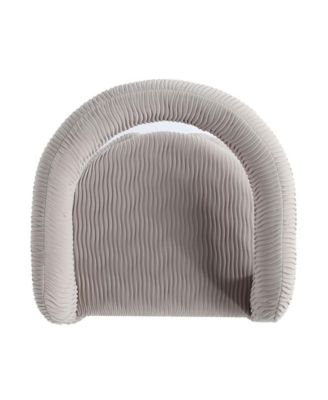 Corvette Modern Velvet Upholstered Accent Chair