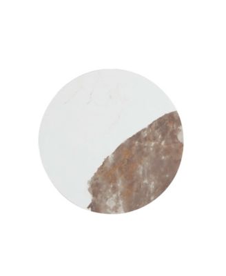 Laurel 19.68" Modern Sintered Stone Top End Table