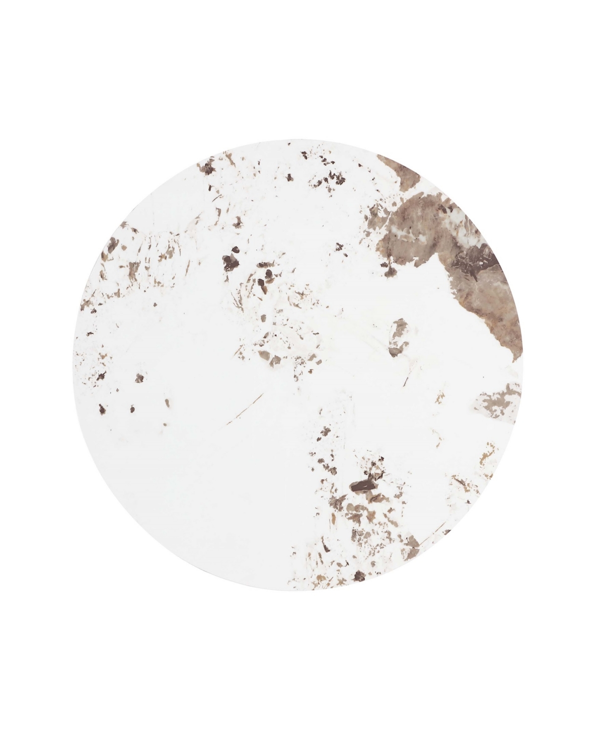 Manhattan Comfort Monica Modern Coffee Table In Gold