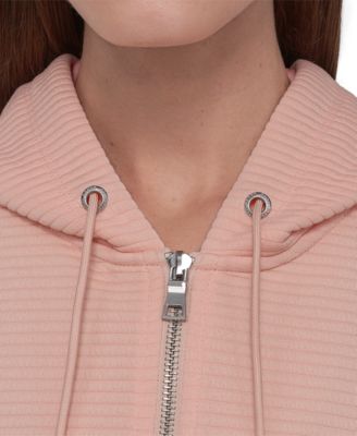 DKNY zip-up Hoodie | Neutrals | FARFETCH
