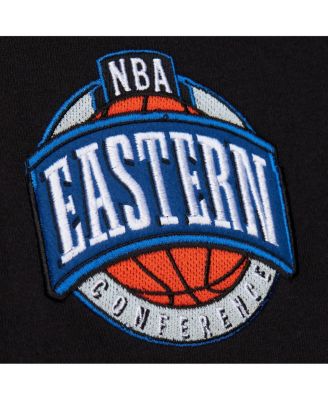 Men's Black New York Knicks Hardwood Classics Blackout Collection Pullover Hoodie