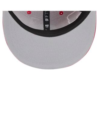 Men's Red Philadelphia Phillies Logo Strike 9FIFTY Snapback Hat