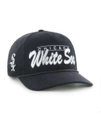 '47 Brand - Men's Black Chicago White Sox Corduroy Hitch Adjustable Hat
