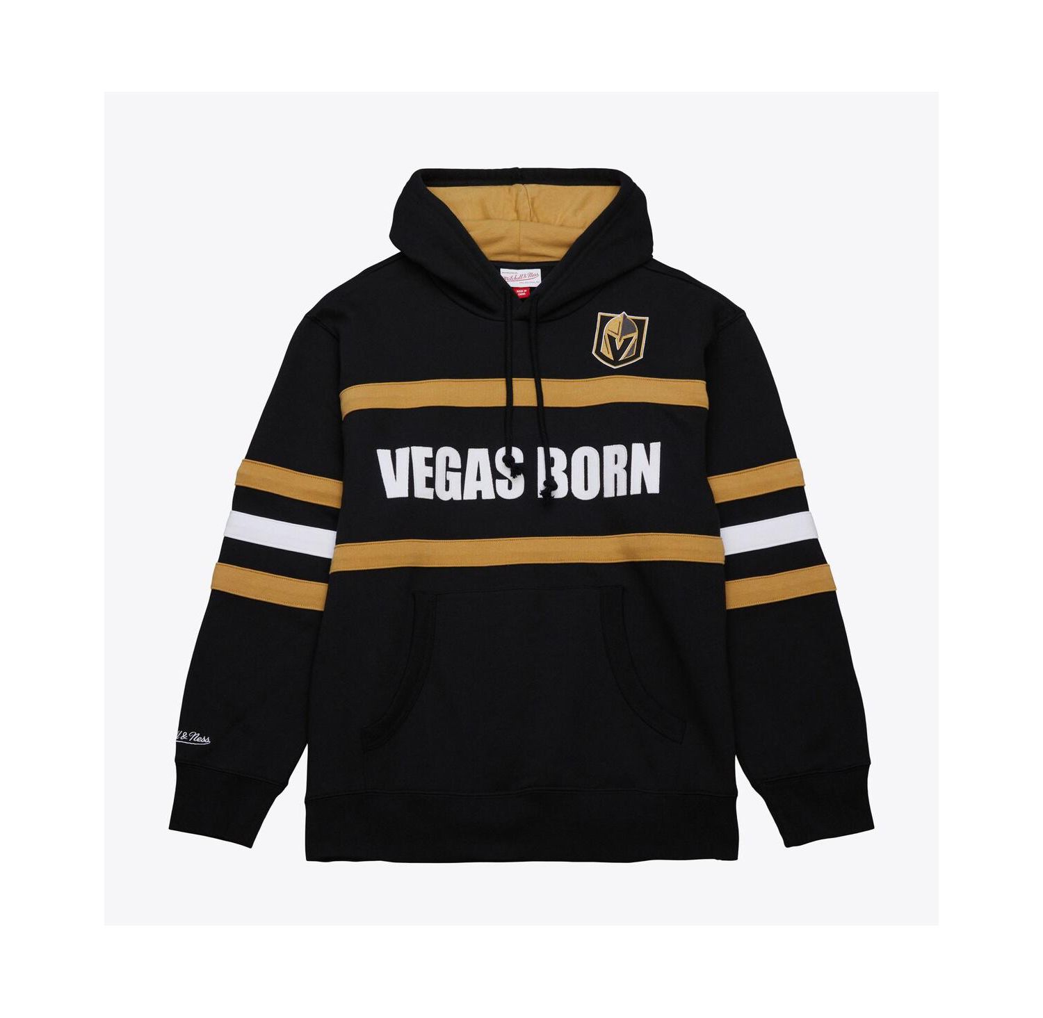 Men's Black Vegas Golden Knights Head Coach Slogan Pullover Hoodie