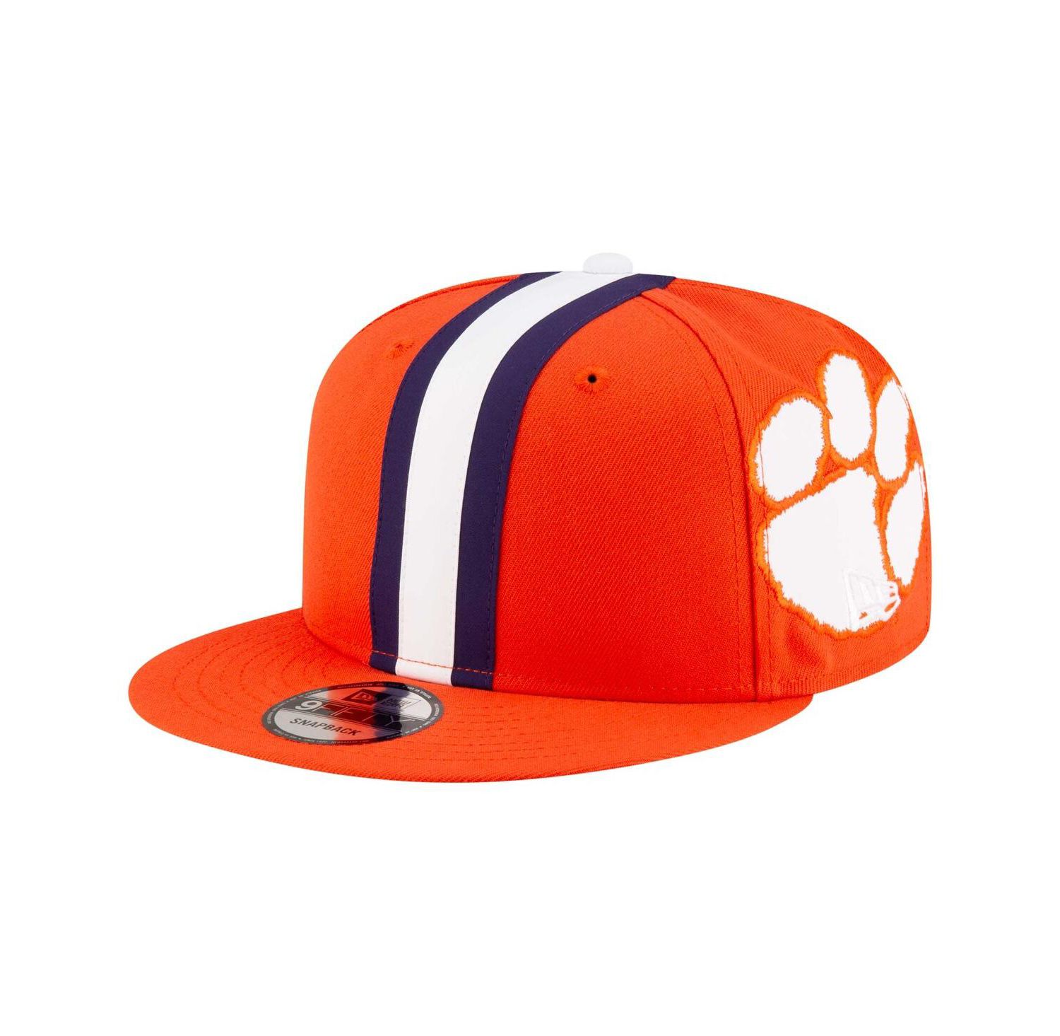 Men's Orange Clemson Tigers Helmet 9FIFTY Snapback Hat
