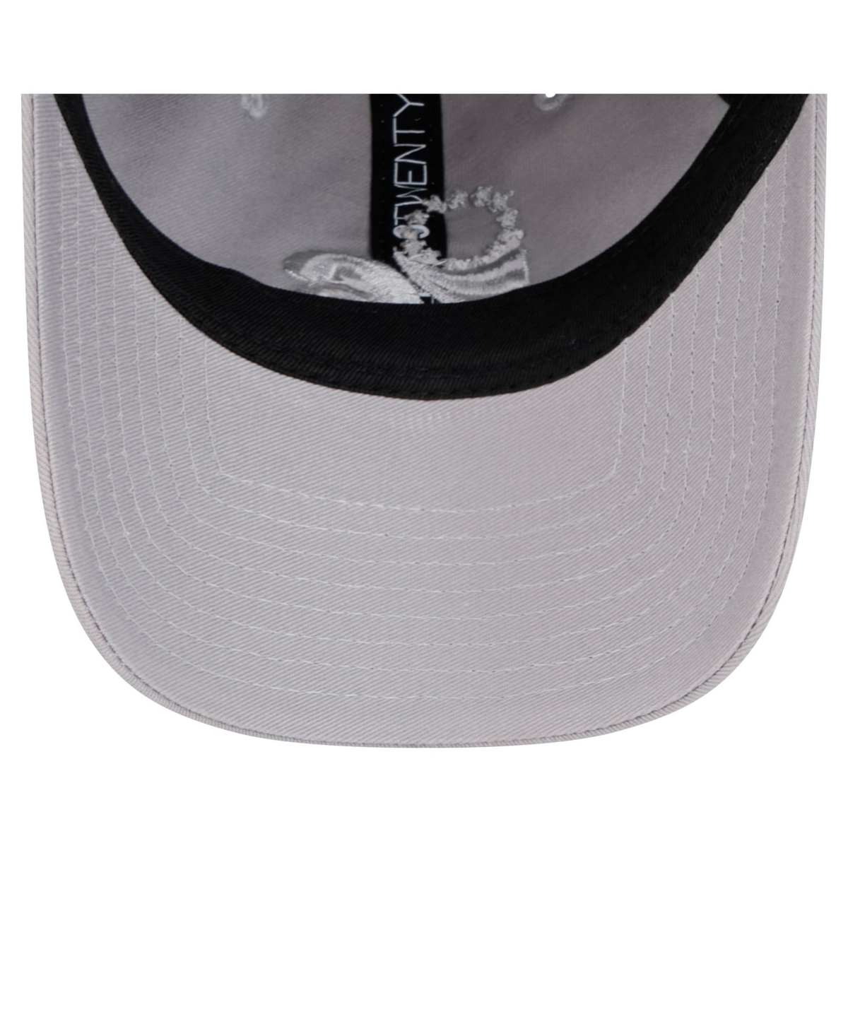 New Era Men's Gray Philadelphia 76ers Tonal 9twenty Adjustable Hat In Gray