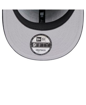 Men's Black Chicago Bulls Throwback Display Corduroy 9FIFTY Snapback Hat