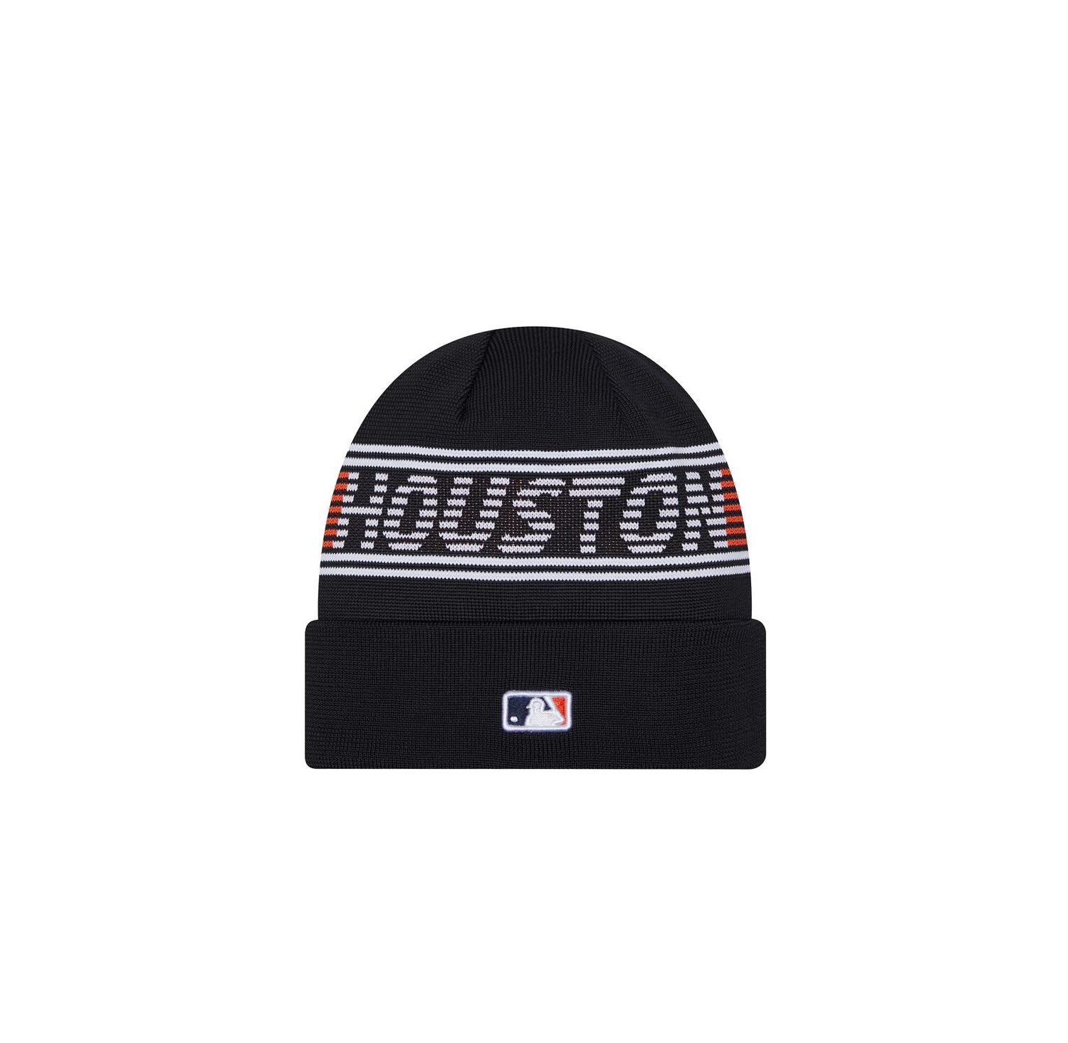 Men's Navy Houston Astros Authentic Collection Cuffed Knit Hat