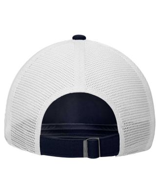 Men's Navy/White Ole Miss Rebels Vintage Club Trucker Adjustable Hat