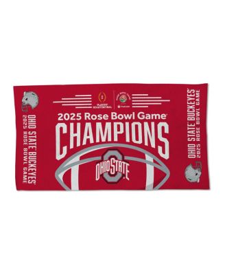 Wincraft - Ohio State Buckeyes College Football Playoff 2025 Rose Bowl Champions Locker Room 22'' x 42'' One-Sided Towel