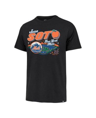 Men's Juan Soto Black New York Mets Graphic T-Shirt