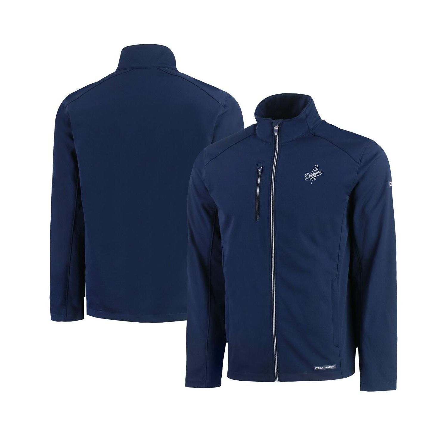 Men's Navy Los Angeles Dodgers Evoke Eco Softshell Full-Zip Jacket
