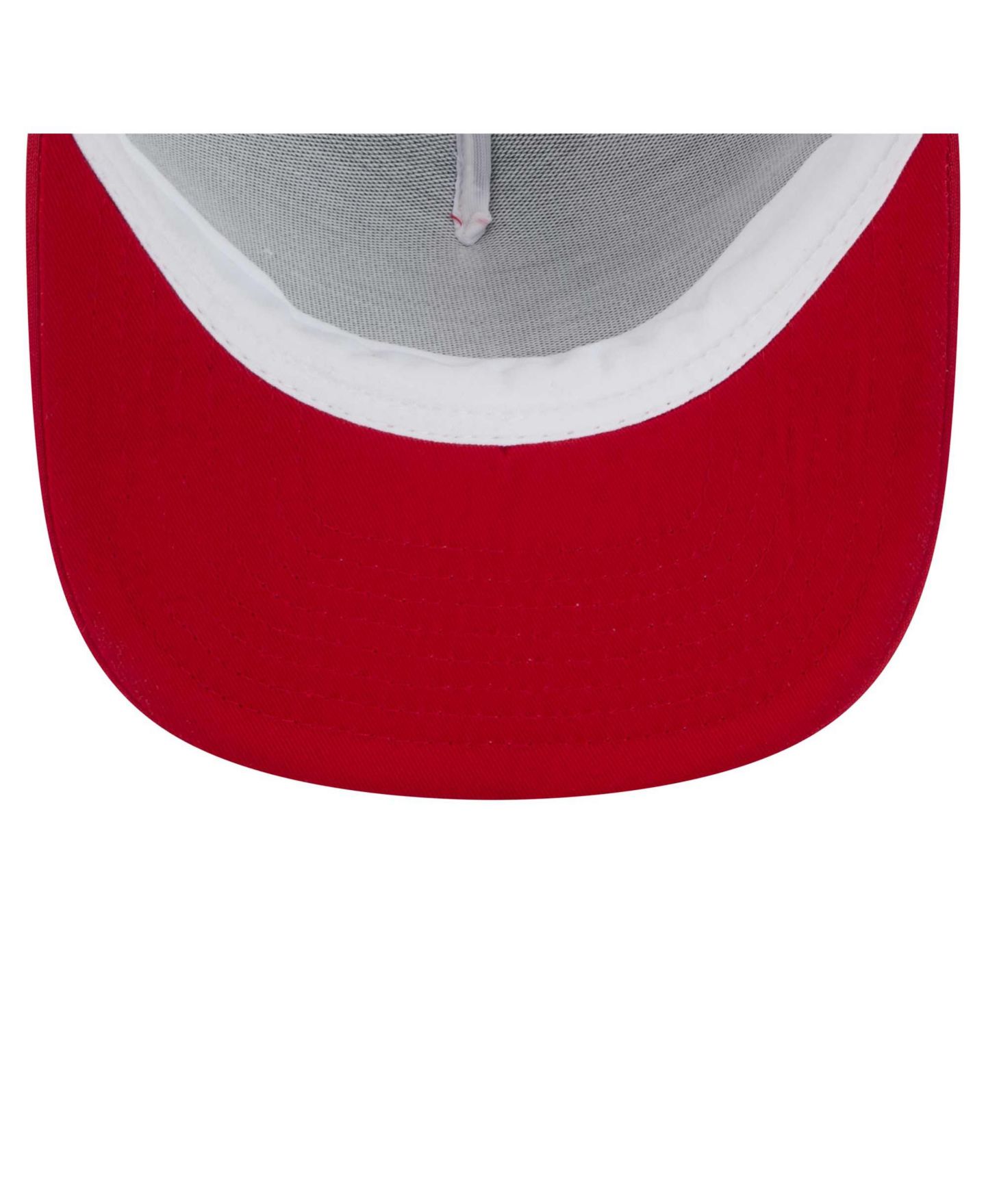 Мужская кепка New Era Red Philadelphia Phillies 9FIFTY A-Frame Trucker Snapback Hat — фото 3