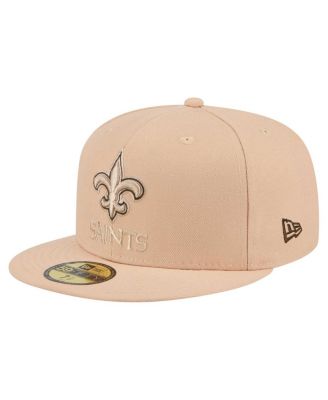 New Era - Men's  Tan New Orleans Saints Candied Pecan 59FIFTY Fitted Hat