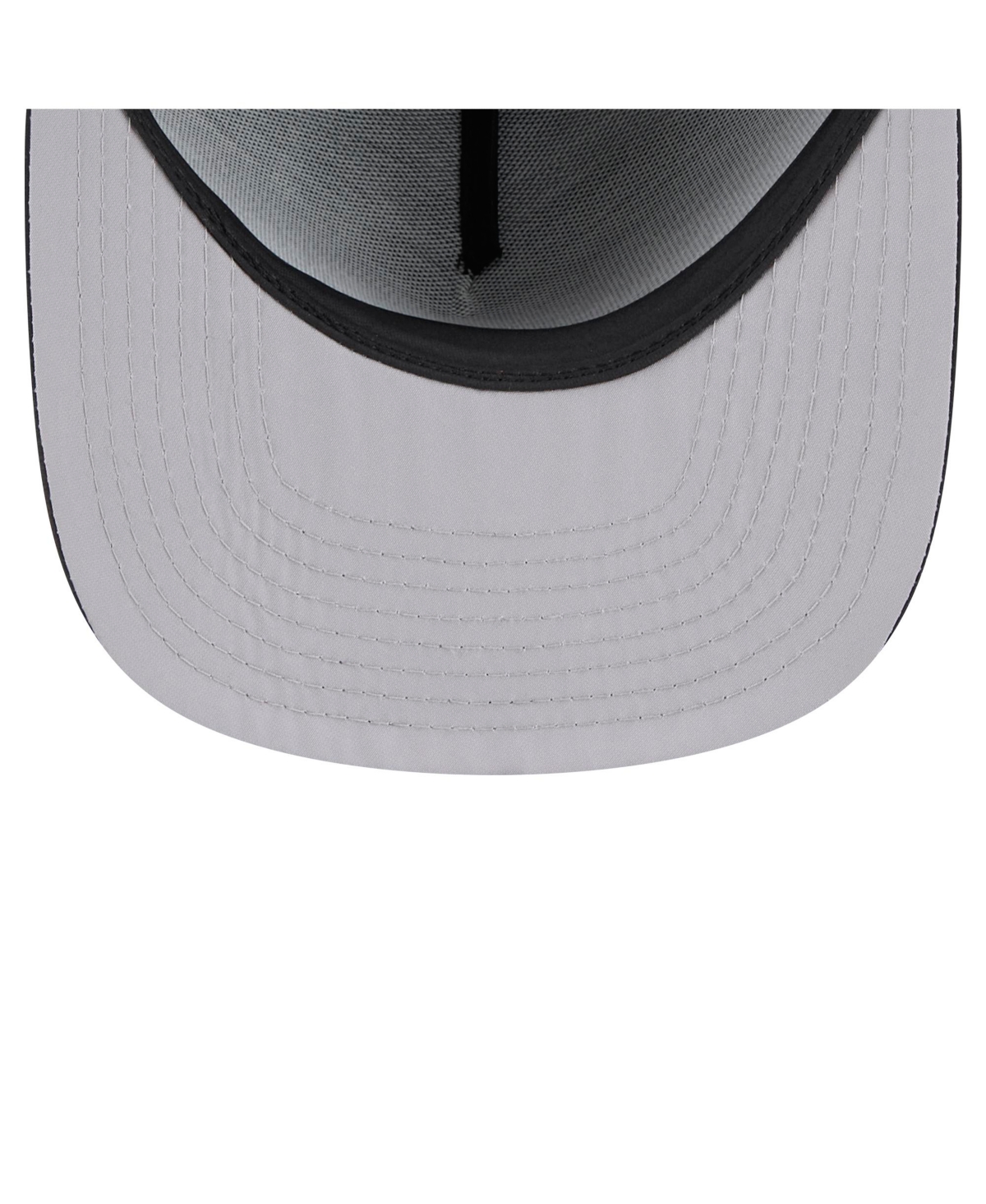 NEW ERA MEN'S BLACK CHICAGO BULLS VENTED 9FIFTY A-FRAME SNAPBACK HAT 