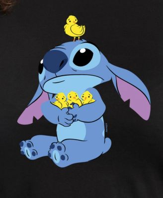 Trendy Plus Size Lilo and Stitch Holidays Graphic Crew Neck T-Shirt