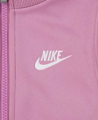 Toddler Girls Logo-Taping Jacket & Pants, 2 Piece Set