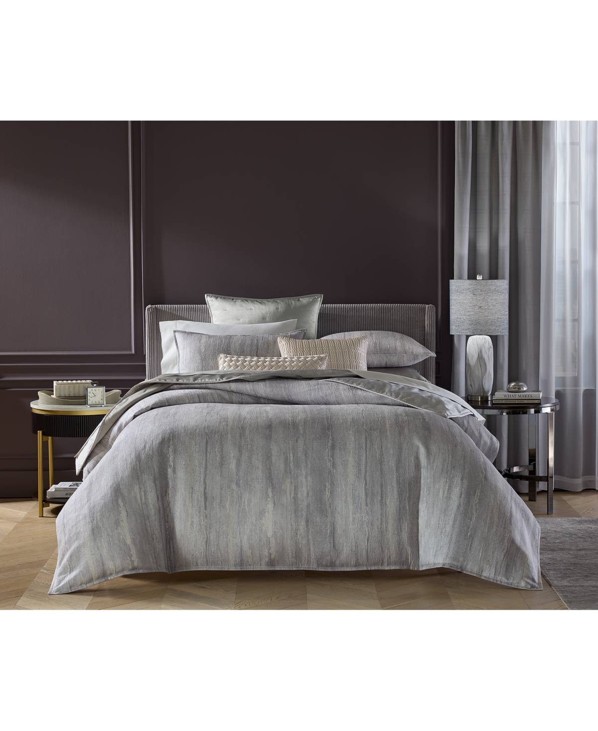 HOTEL COLLECTION BASKETWEAVE DECORATIVE PILLOW, 12" X 24", EXCLUSIVELY AT MACY'S 
