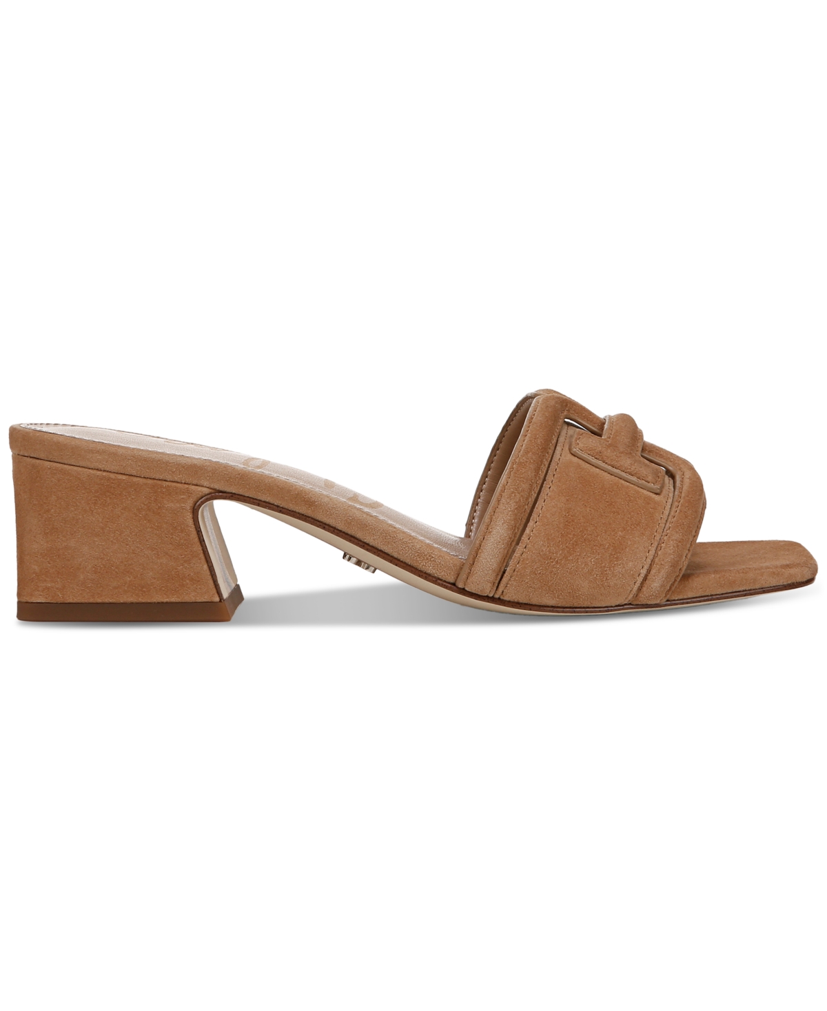 Sam Edelman Waylon Slide Sandal In Cyprus Tan Suede Leather