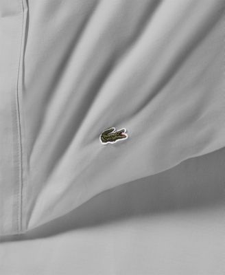 Solid Cotton Percale Pillowcase Pair, King