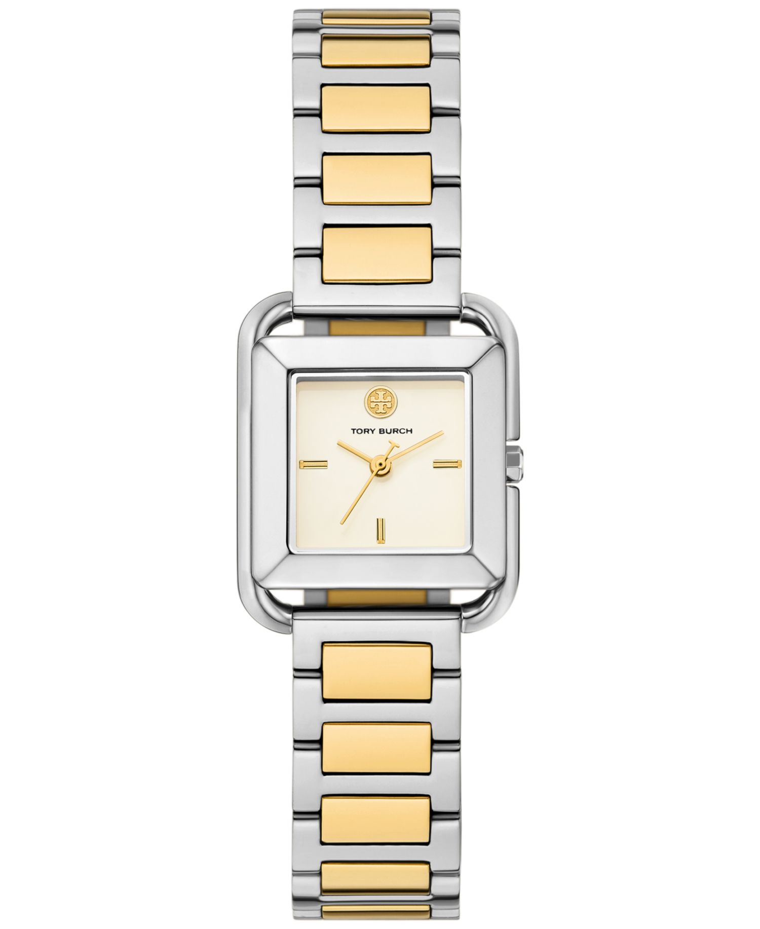 Women's The Kira Square Two-Tone Stainless Steel Bracelet Watch 24mm