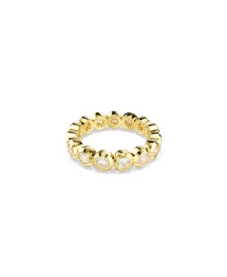 Imber Gold-Tone Plated Round Cut Ring
