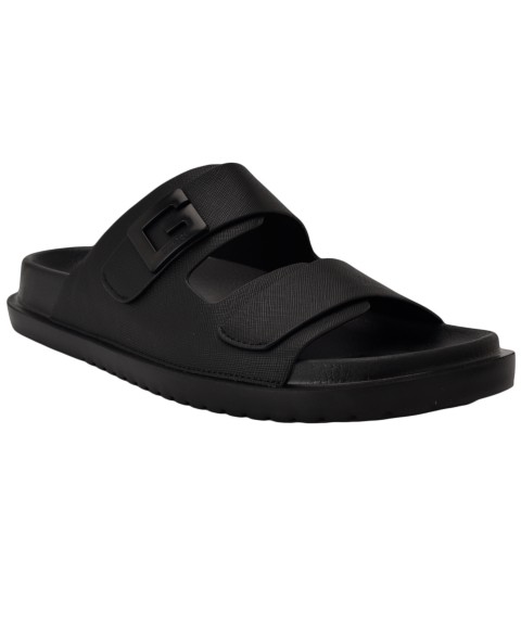 Мужские GUESS Men's Vugon Branded Slip On Fashion Slides