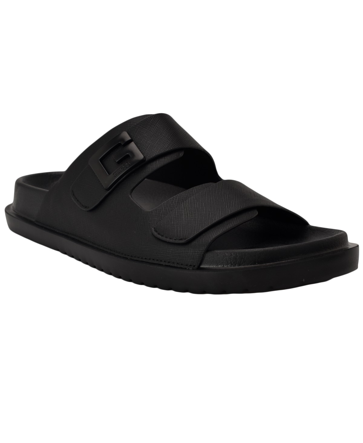 Мужские GUESS Men's Vugon Branded Slip On Fashion Slides — фото 1