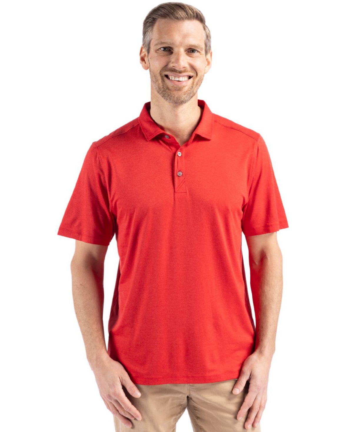 Coastline Epic Comfort Eco Recycled Mens Polo - Tour blue